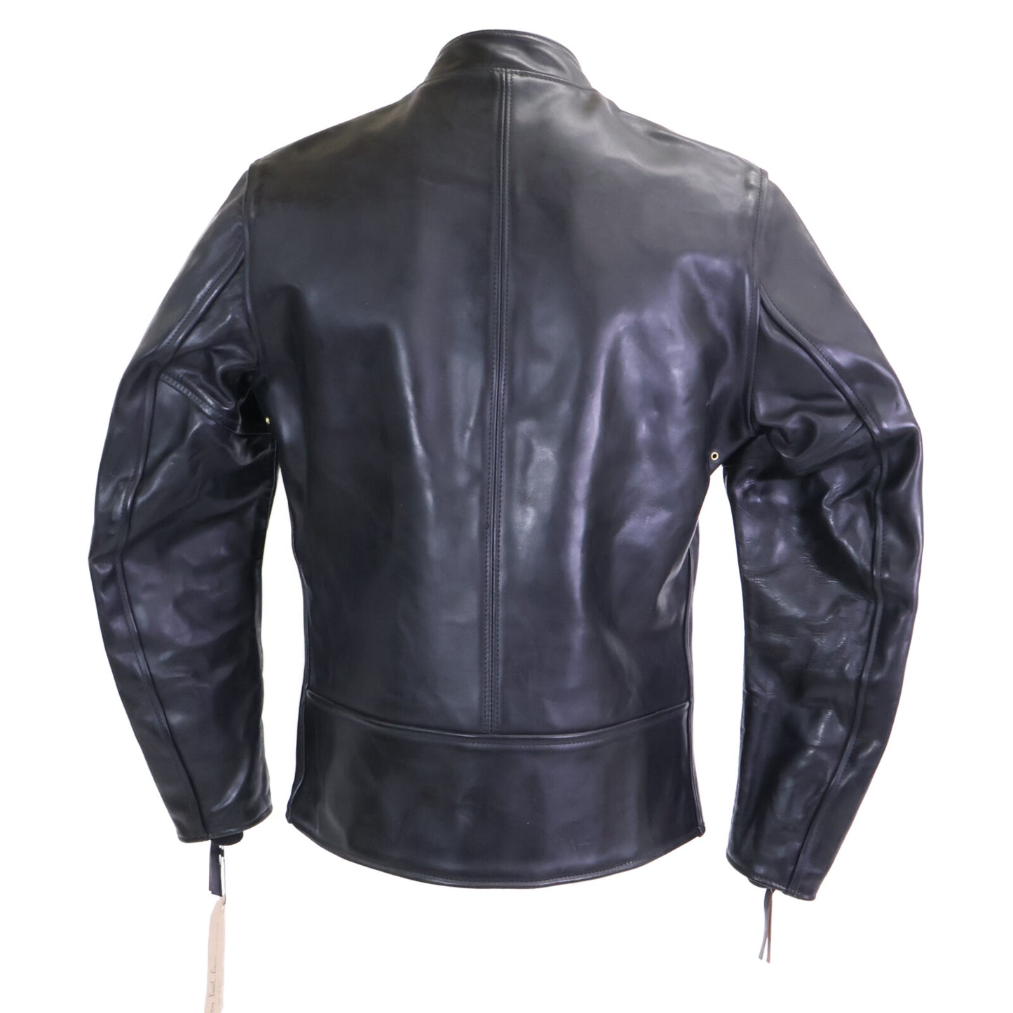 AERO LEATHER エアロレザー 【新品同様】フロントクオーターホースハイド ボードレーサー シングルライダースジャケット ジャケット