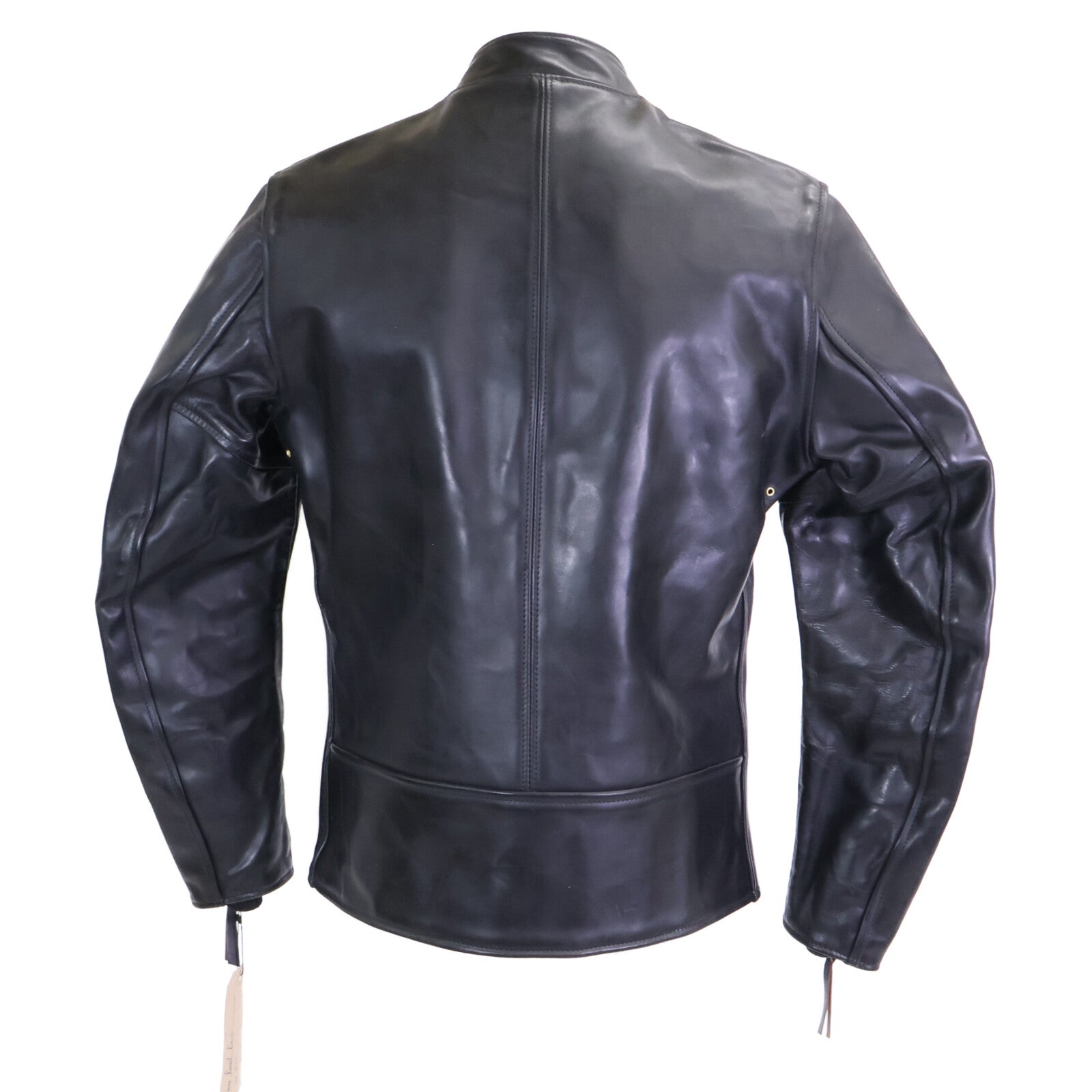 AERO LEATHER エアロレザー 【新品同様】フロントクオーターホースハイド ボードレーサー シングルライダースジャケット ジャケット