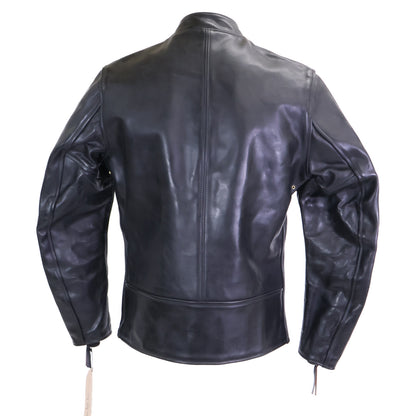 AERO LEATHER エアロレザー 【新品同様】フロントクオーターホースハイド ボードレーサー シングルライダースジャケット ジャケット