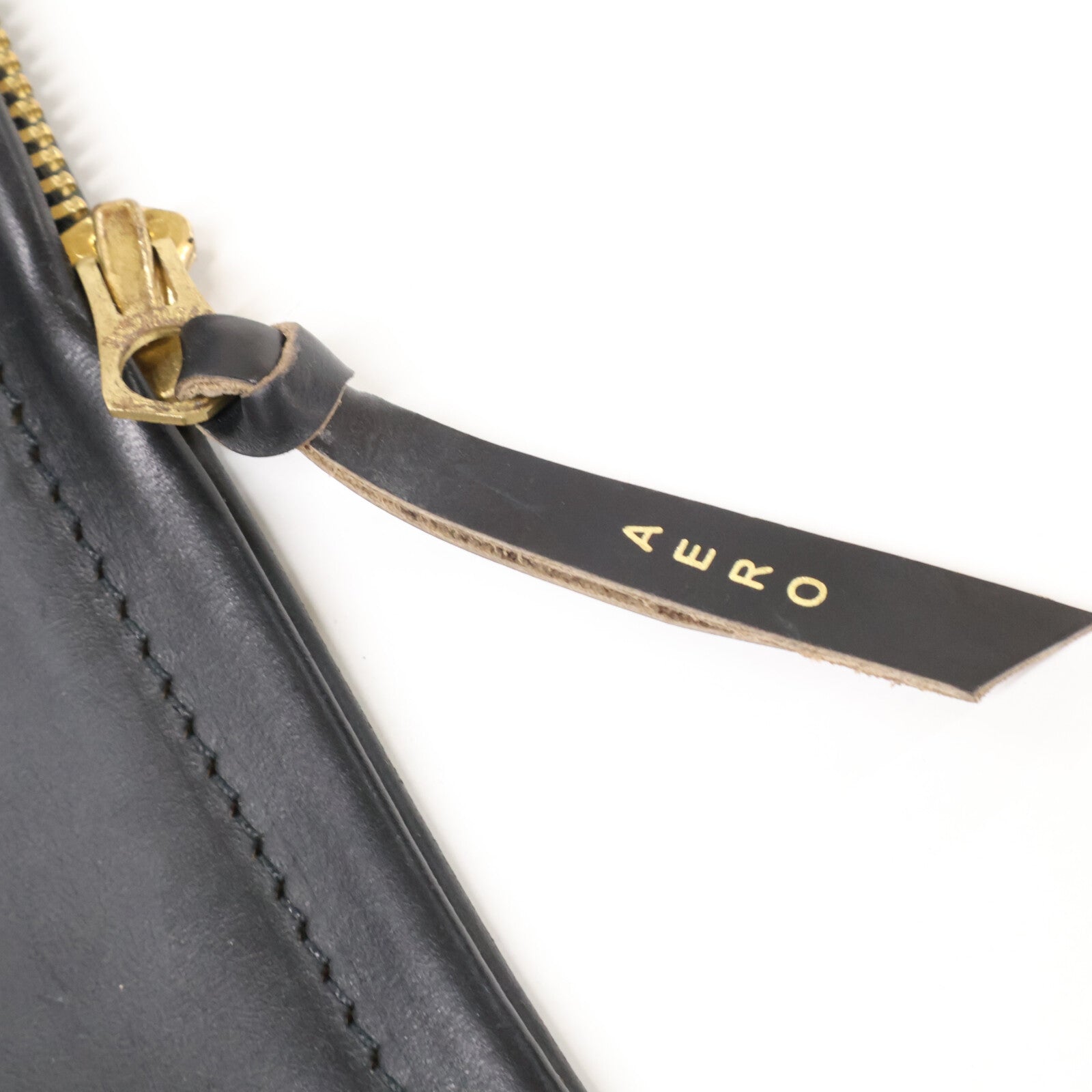 AERO LEATHER エアロレザー 【新品同様】フロントクオーターホースハイド ボードレーサー シングルライダースジャケット ジャケット