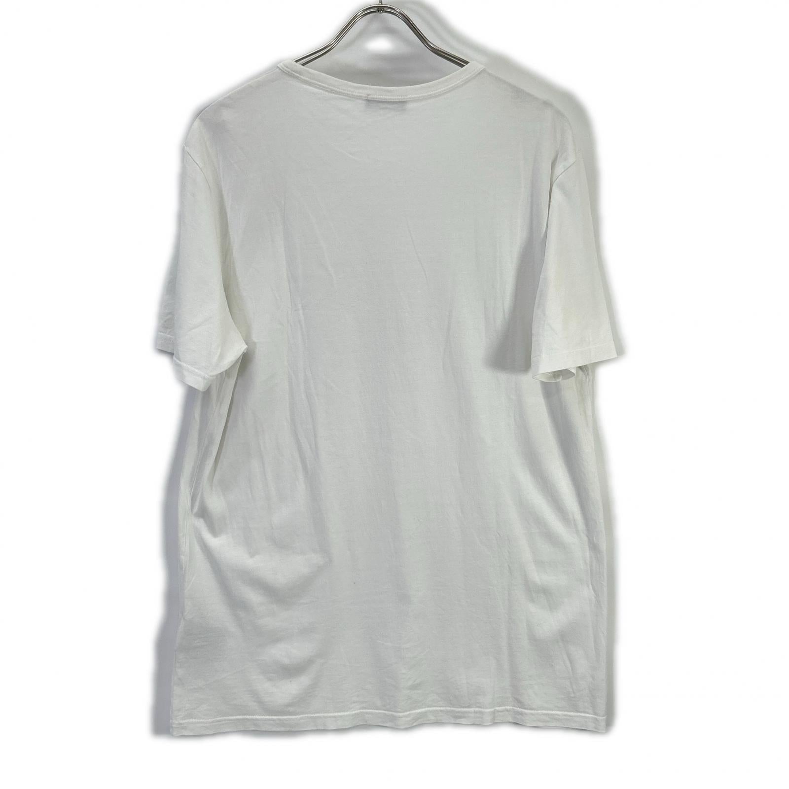 DIOR ×Shawn Stussy white logo T-shirt Tops