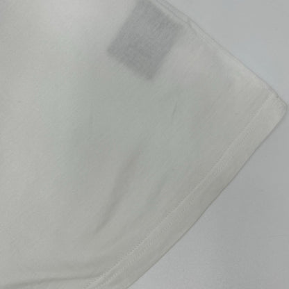 DIOR ディオール ×Shawn Stussy ホワイト ロゴ入り Tシャツ トップス