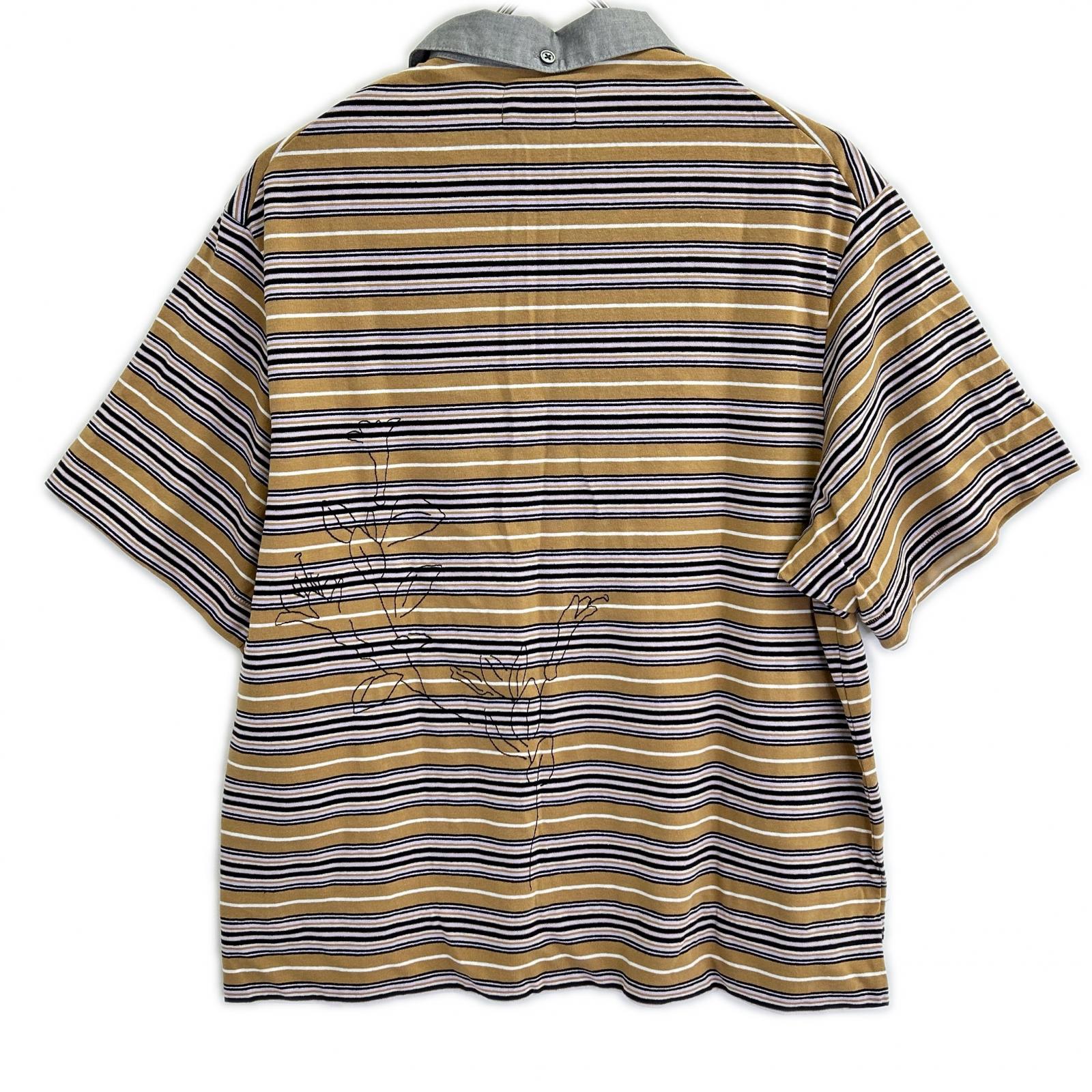 TANAKA タナカ ST-264-MSE THE POLOSHIRTS - MULTI STRIPE トップス