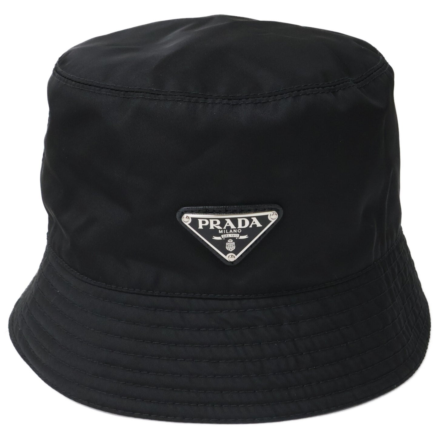 PRADA プラダ 【国内正規】1HC137 Re-Nylon トライアングルロゴ バケットハット 帽子
