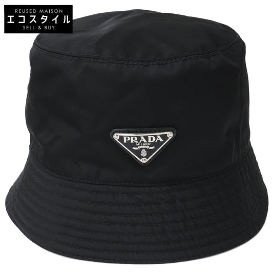 PRADA プラダ 【国内正規】1HC137 Re-Nylon トライアングルロゴ バケットハット 帽子