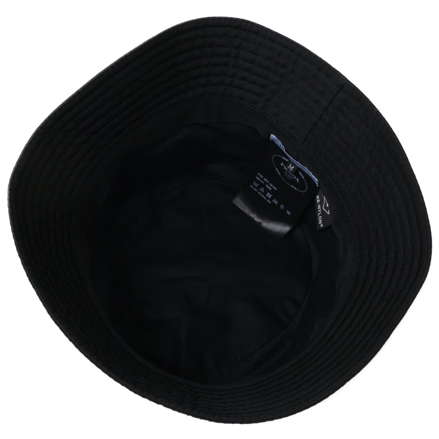 PRADA プラダ 【国内正規】1HC137 Re-Nylon トライアングルロゴ バケットハット 帽子