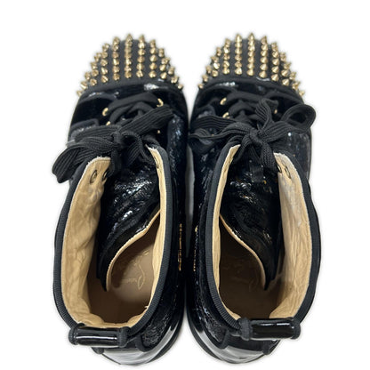 CHRISTIAN LOUBOUTIN クリスチャンルブタン スパイク スパンコール ハイカット スニーカー シューズ