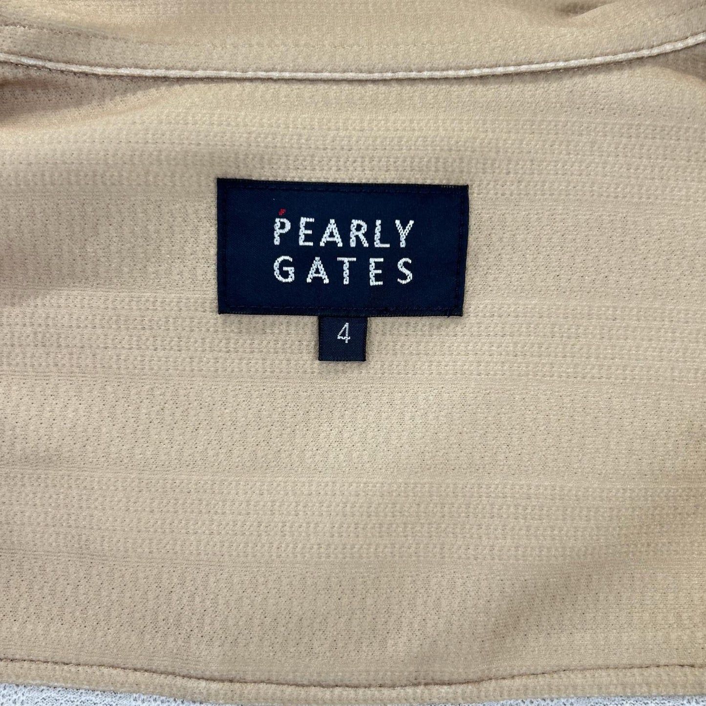 PEARLY GATES パーリーゲイツ 053-4261005 ブラウン パン屋柄 長袖シャツ トップス