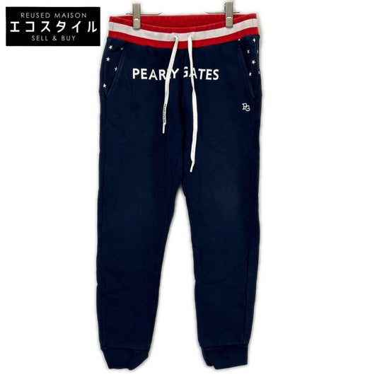 PEARLY GATES パーリーゲイツ 053ー0231037 ネイビー 星 パンツ ボトムス