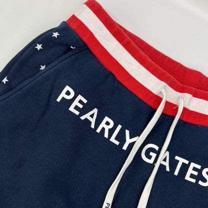 PEARLY GATES パーリーゲイツ 053ー0231037 ネイビー 星 パンツ ボトムス