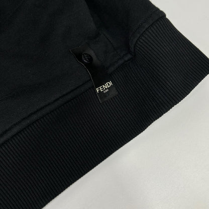 FENDI フェンディ 12CPF-21-2528 FY1115 AITY ブラック デザイン フーディー トップス