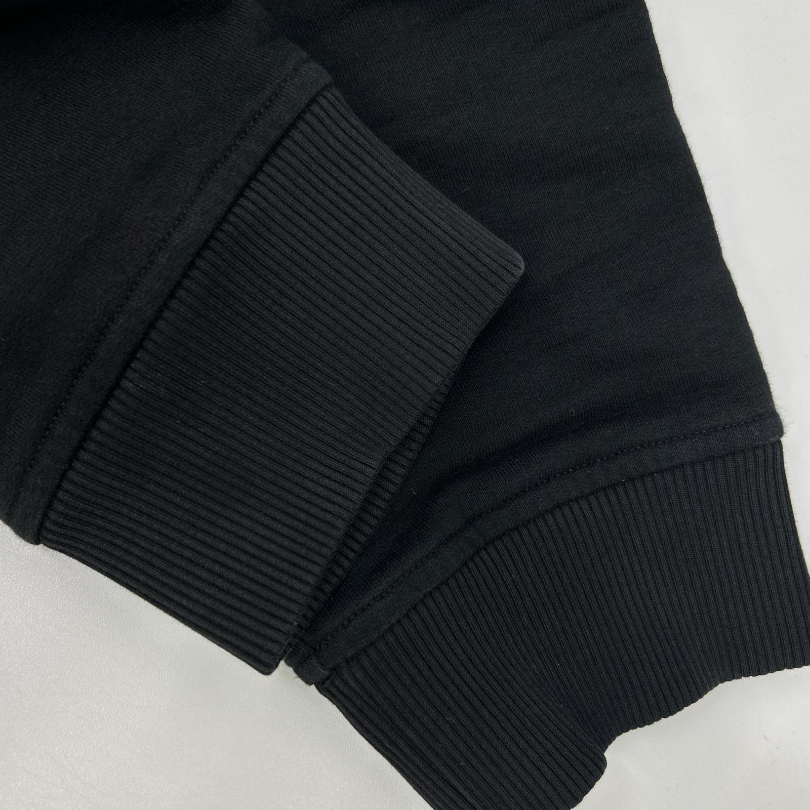 FENDI フェンディ 12CPF-21-2528 FY1115 AITY ブラック デザイン フーディー トップス