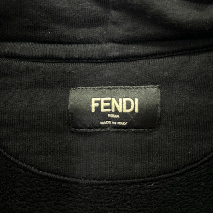 FENDI フェンディ 12CPF-21-2528 FY1115 AITY ブラック デザイン フーディー トップス