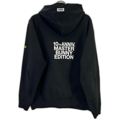MASTER BUNNY EDITION マスターバニーエディション ×バットマン ブラック 10周年ニット フーディパーカー トップス