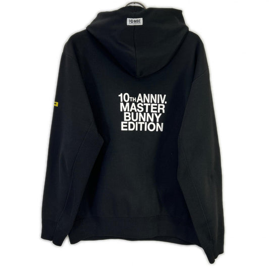 MASTER BUNNY EDITION マスターバニーエディション ×バットマン ブラック 10周年ニット フーディパーカー トップス