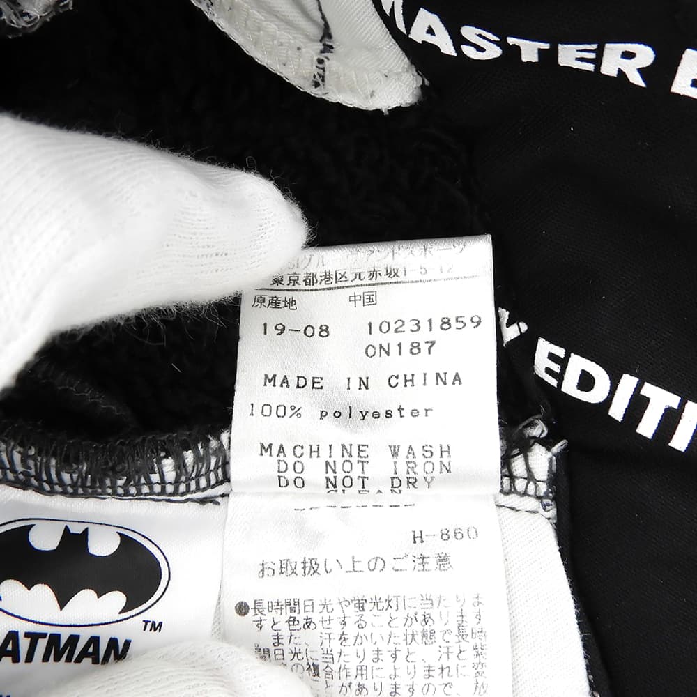 MASTER BUNNY EDITION マスターバニーエディション バットマン ゴルフウェア パンツ ボトムス メンズ チャコールグレー 5 758-0131031 ボトムス