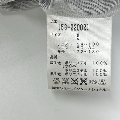 MASTER BUNNY EDITION マスターバニーエディション レッド×ホワイト 158-220021 チェック リブニット切り替えパーカー ジャケット