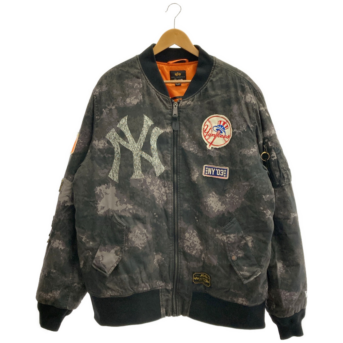 ALPHA INDUSTRIES Alpha Industries ×New Era camouflage MA-1 jacket tops