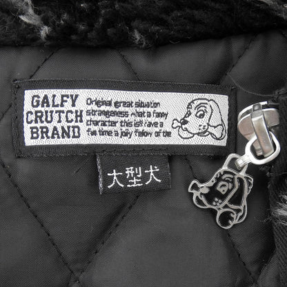 GALFY ガルフィー ふわふわ バンダナブルゾン ジャケット メンズ ブラック ホワイト XL 123020 ジャケット