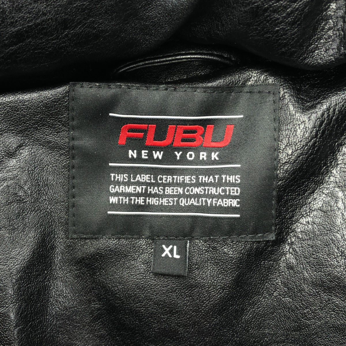 FUBU フブ FAM-42302 ブラック エコパファージャケット トップス