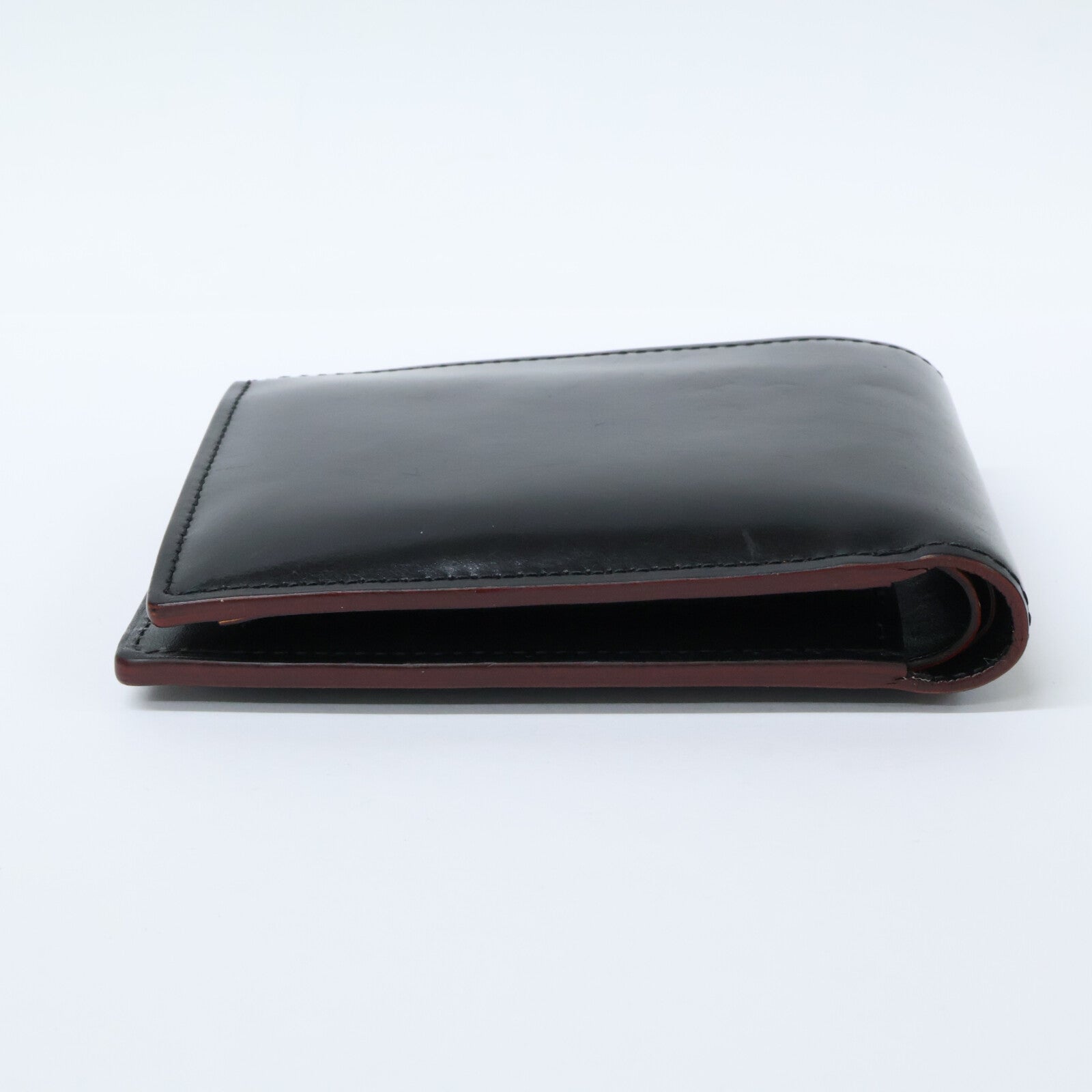 GANZO ガンゾ 59152 CORDOVAN R.C. コードバンアールシー 小銭入れ付き二つ折り財布 二つ折り財布（小銭入れあり）