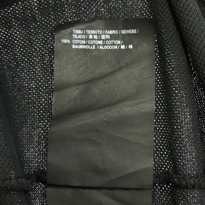 SAINT LAURENT PARIS サンローランパリ 17年製 ダークグレー ヴィンテージ ポロシャツ 胸エンブレム トップス