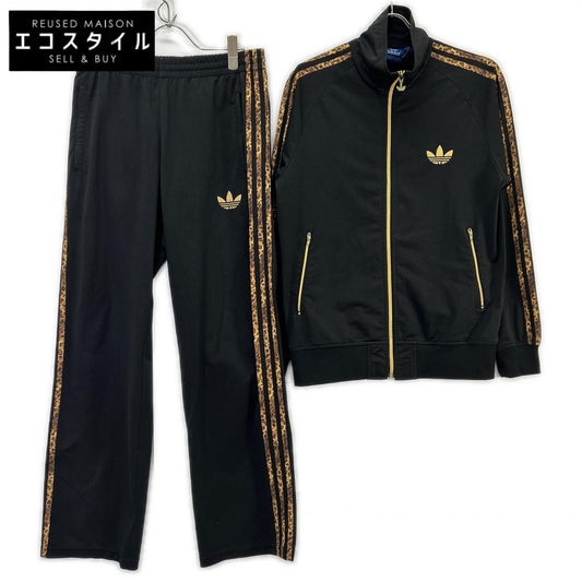 adidas アディダス W39303 レオパード トラックジャケット セットアップ　アニマル スーツ セットアップ