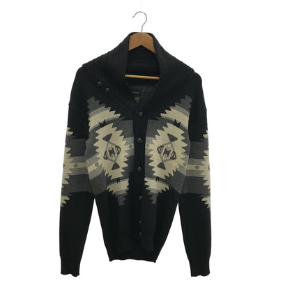 1piu1uguale3 Uno Più Uno Uguale Tre × Pendleton Shawl Cardigan Top