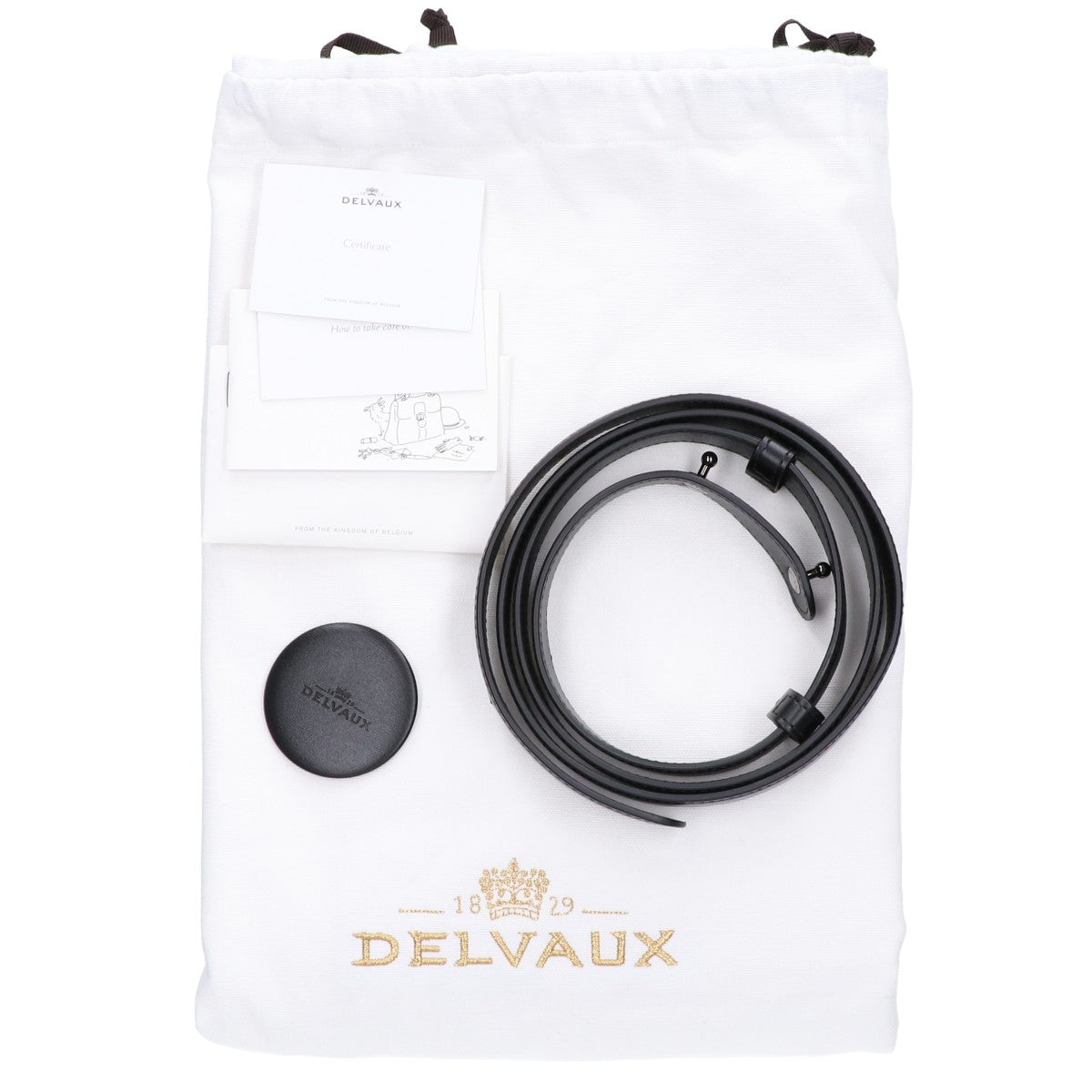 DELVAUX デルヴォー 美品 ボックスカーフ ブリヨンGM 2WAY ハンドバッグ