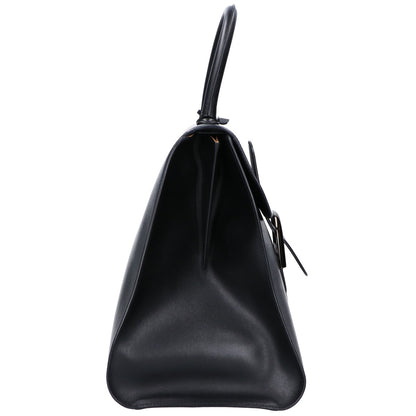DELVAUX デルヴォー 美品 ボックスカーフ ブリヨンGM 2WAY ハンドバッグ