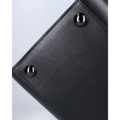 DELVAUX デルヴォー 美品 ボックスカーフ ブリヨンGM 2WAY ハンドバッグ