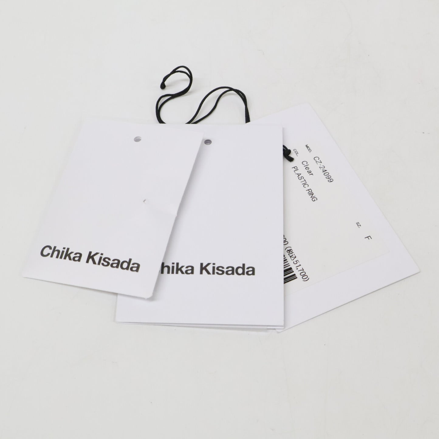 Chika Kisada チカ キサダ CZ-24099 プラスチックリング ビスチェ トップス