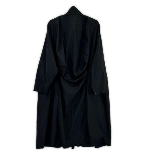HYKE ハイク 241-27059 ブラック STRETCH TROPICAL MILITARY COAT コート