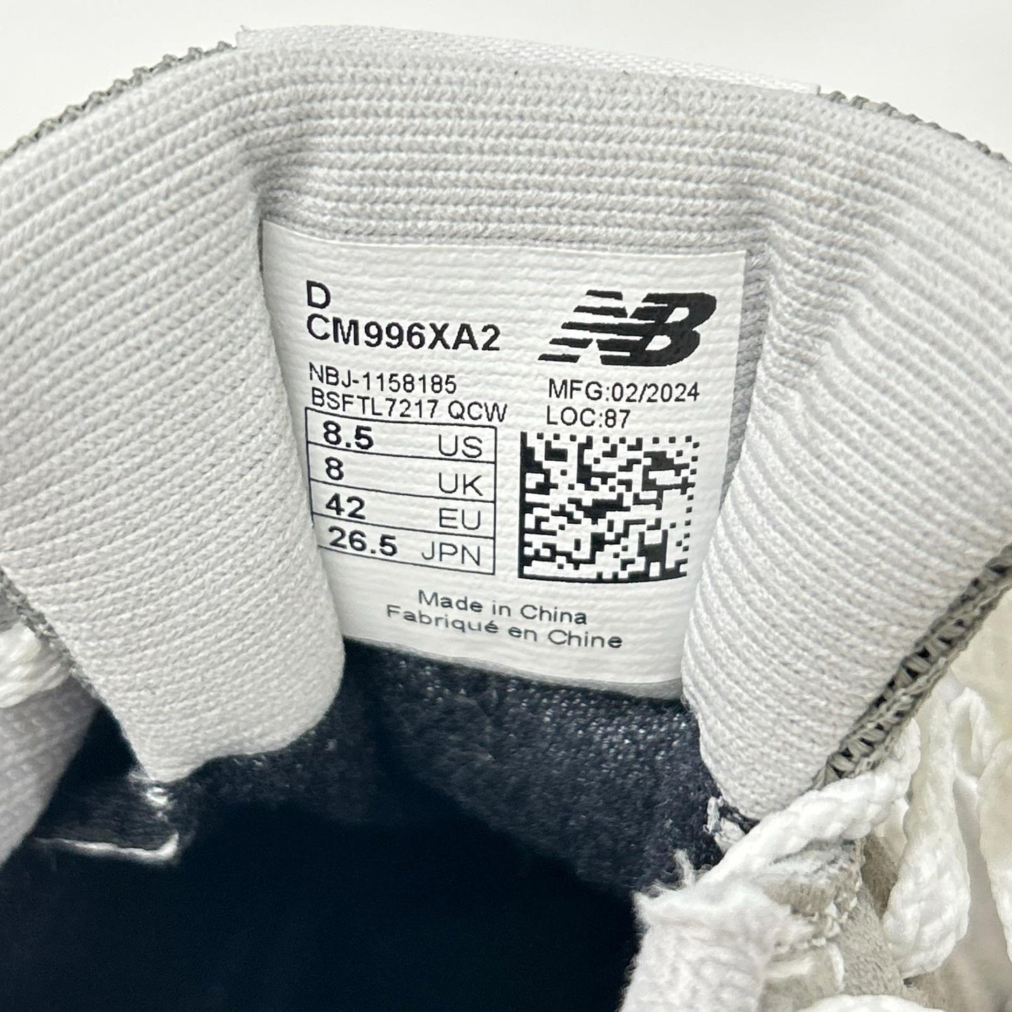 NEW BALANCE ニューバランス 【新品同様】CM996XA2 GORE-TEX ローカットスニーカー シューズ