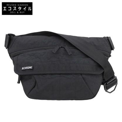 CHROME クローム 美品 BOT FLAP SLING 8L ショルダーバッグ メンズ ブラック BJ-008-BCNL-NA-NA ショルダーバッグ