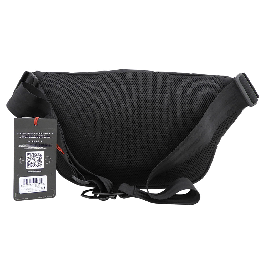 CHROME クローム 美品 BOT FLAP SLING 8L ショルダーバッグ メンズ ブラック BJ-008-BCNL-NA-NA ショルダーバッグ