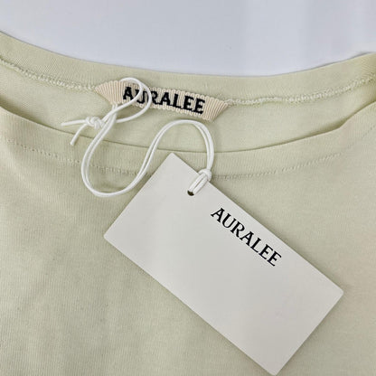 AURALEE オーラリー A00P04GT LUSTER PLAITING BOAT NECK TEE トップス