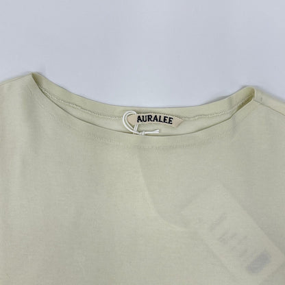 AURALEE オーラリー A00P04GT LUSTER PLAITING BOAT NECK TEE トップス