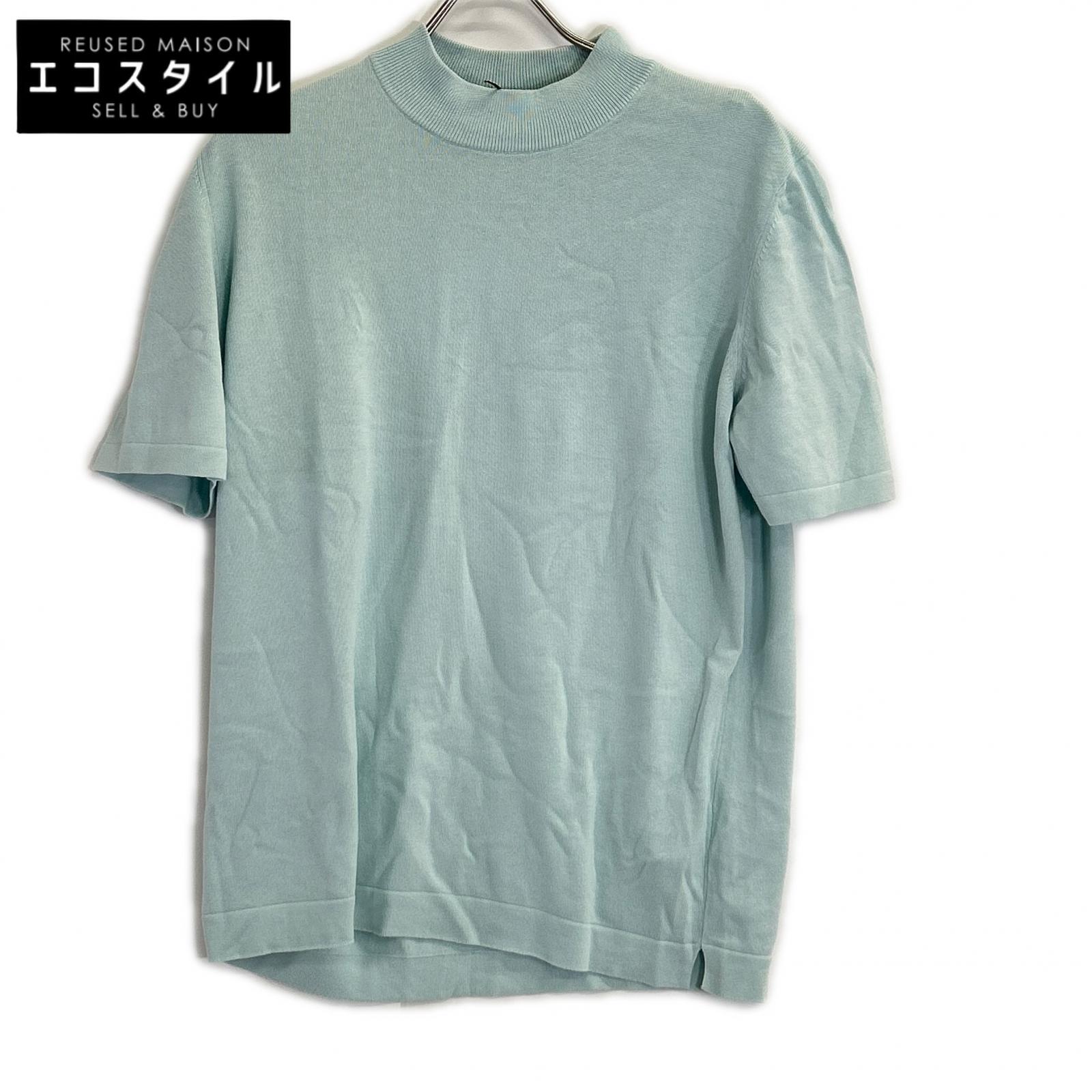GRAN SASSO グランサッソ 58109 18120 半袖 12ゲージソフトコットン モックネックニット トップス
