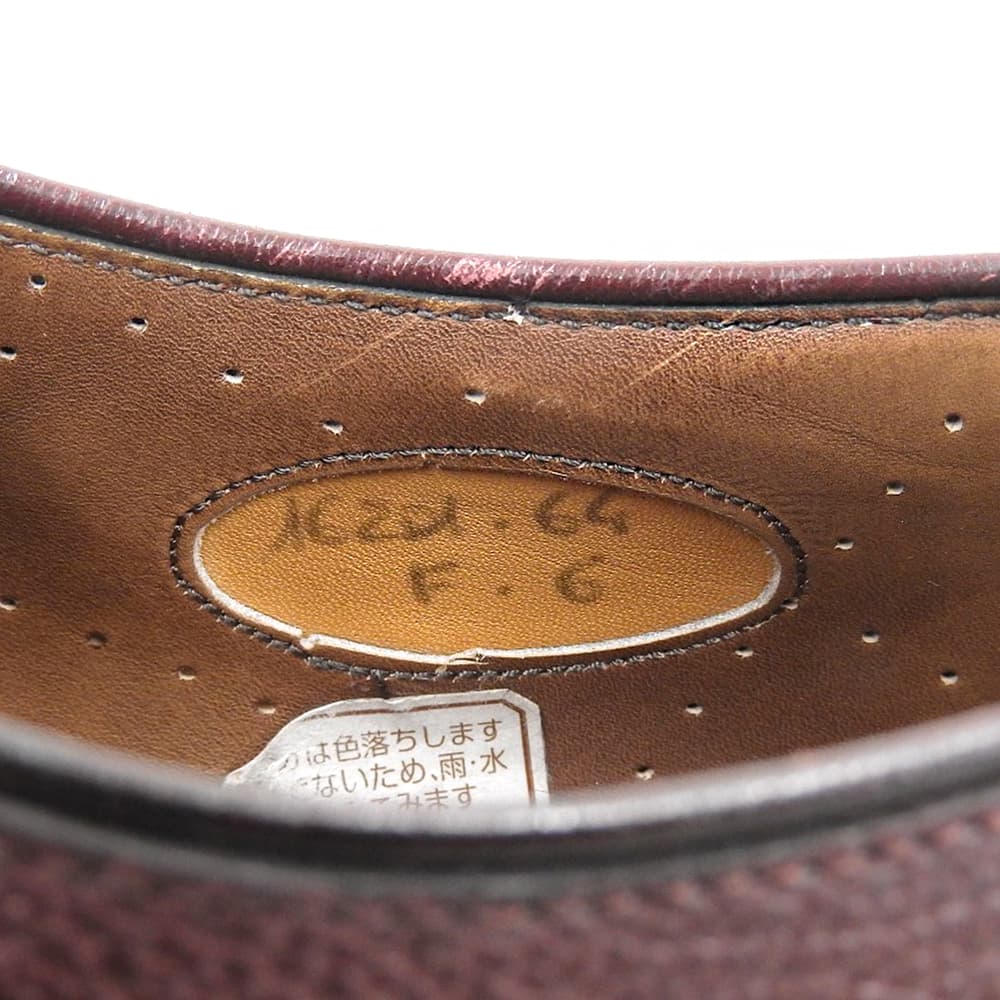 SANTONI サントーニ 16201 ダブルモンクストラップ シューズ メンズ バーガンディ 6 シューズ