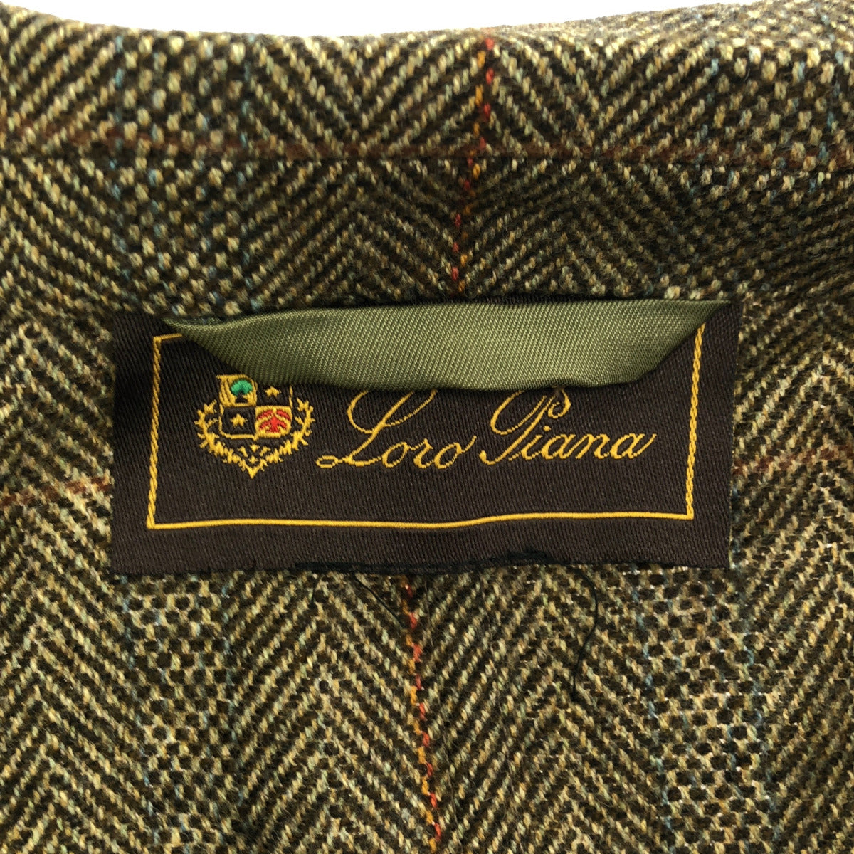 Loro Piana ロロピアーナ Brown Wool × Cashmere Check 3B Tailored Jacket Tops