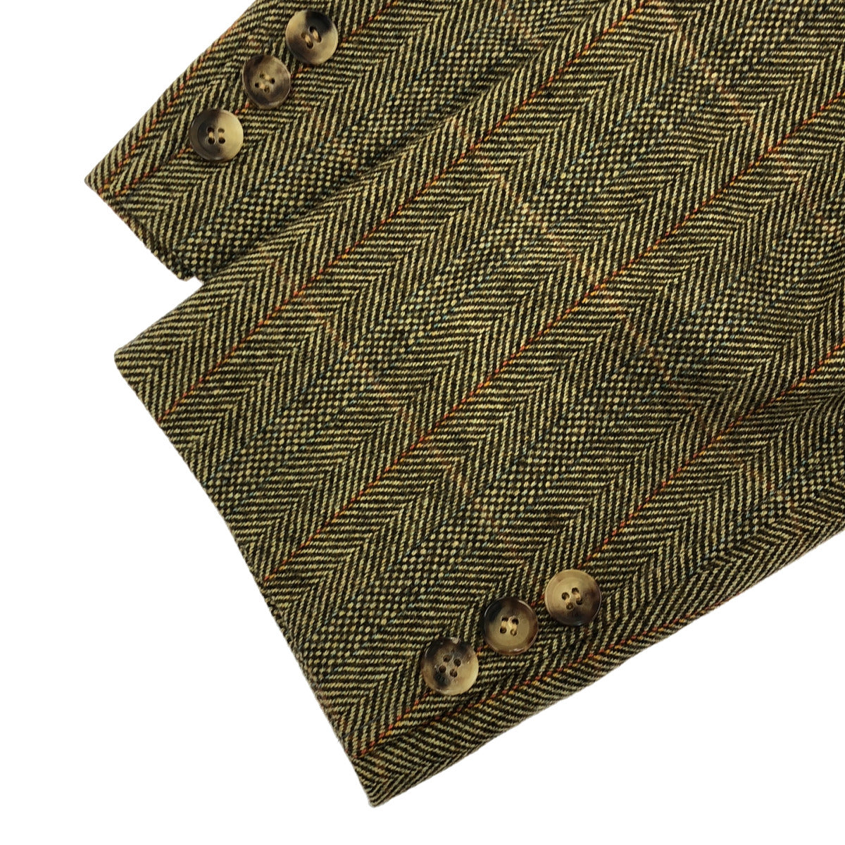 Loro Piana ロロピアーナ Brown Wool × Cashmere Check 3B Tailored Jacket Tops