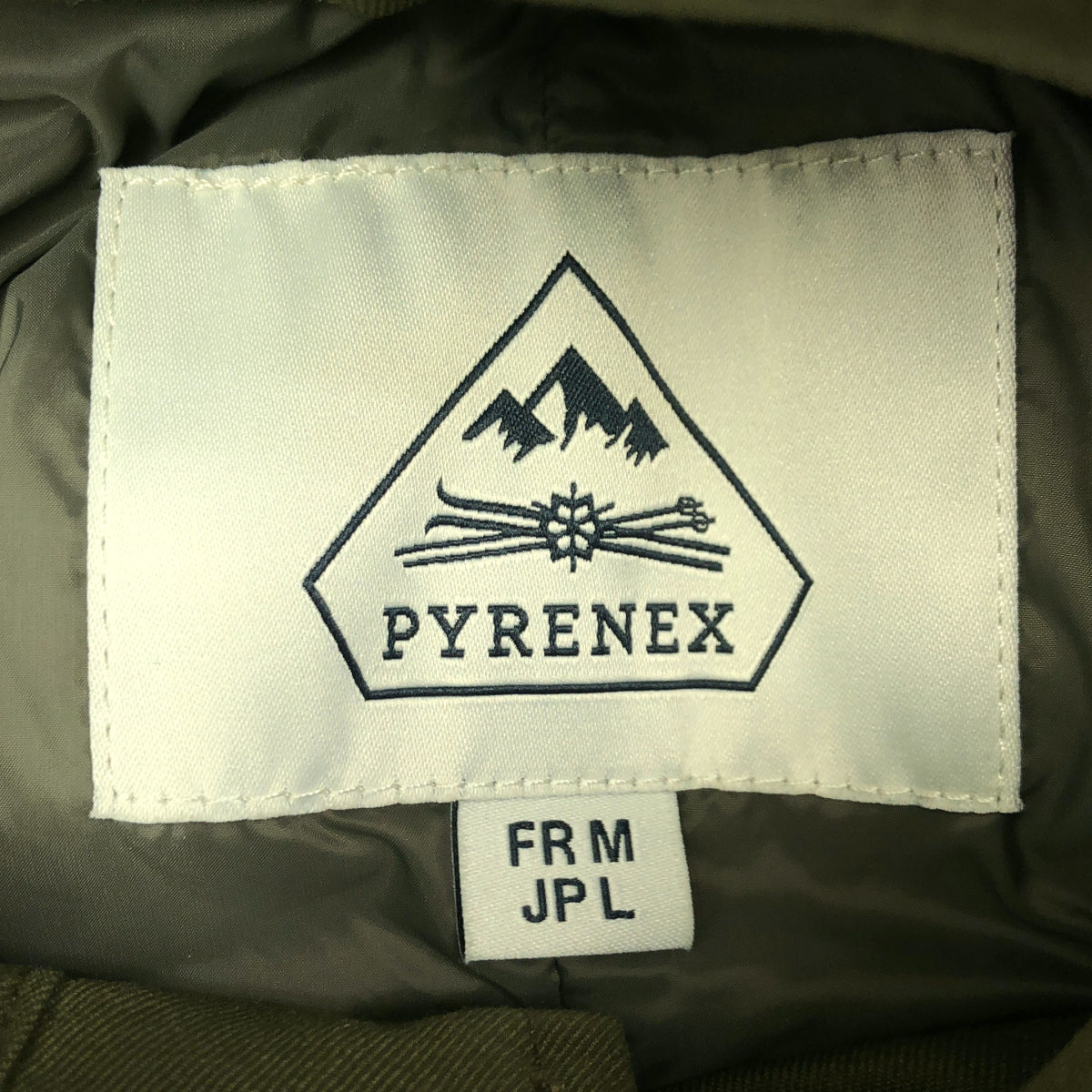PYRENEX ピレネックス HMM018 Khaki BELFORT ベルフォール Down Jacket Tops