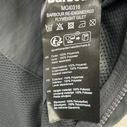 Barbour バブアー グレー Re-Engineered Flyweight Gilet ベスト ベスト