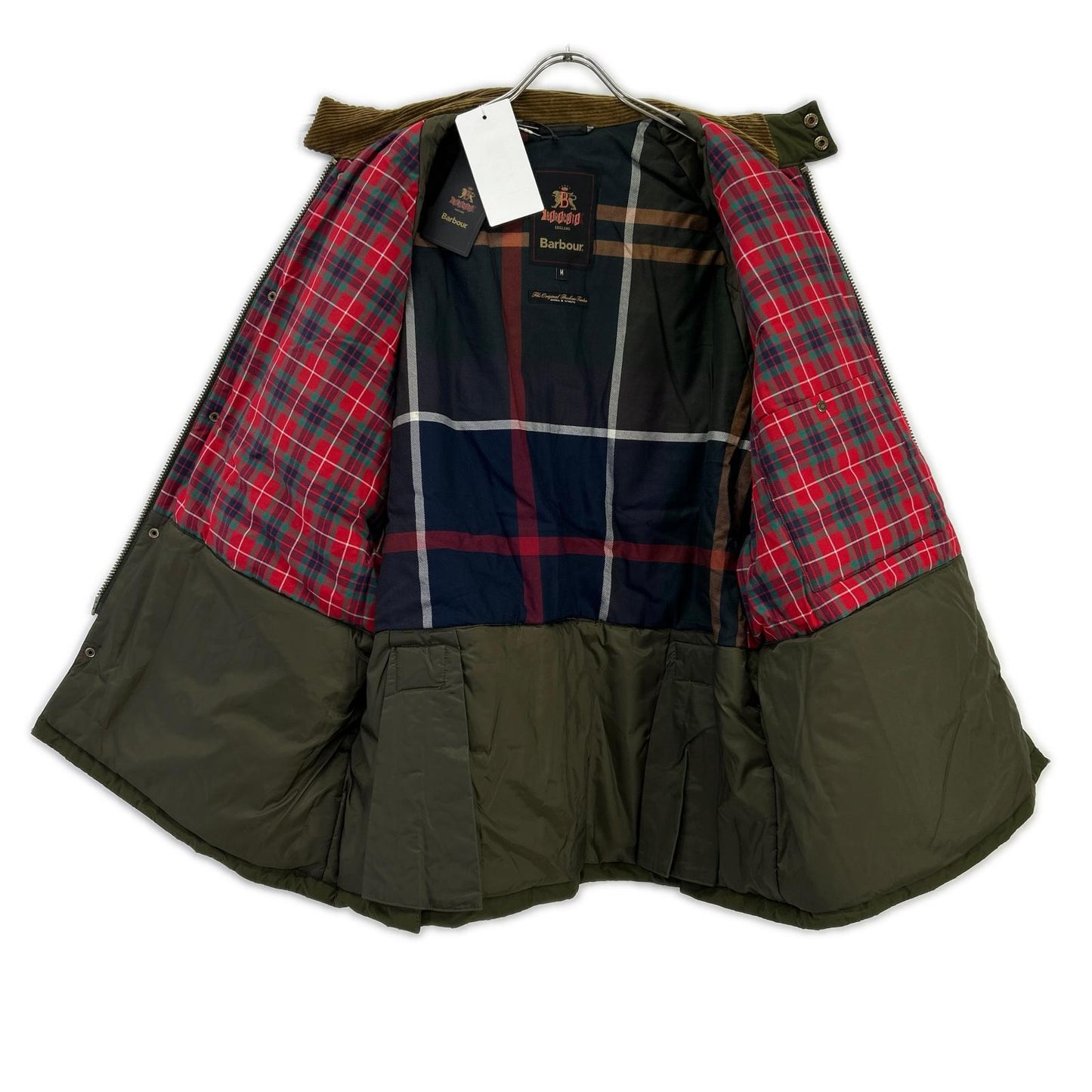 Barbour バブアー × BARACUTA 242MCA1010 カーキ ノンワックス ビデイル ジャケット