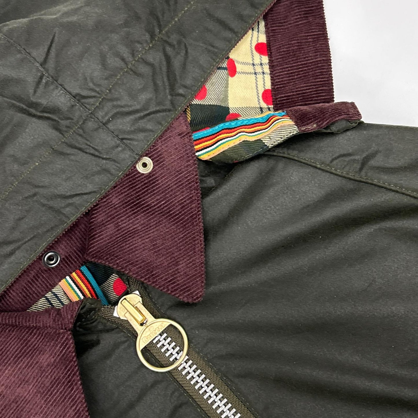Barbour バブアー ×Paul Smith LWX1545OL51 Bedale Waxed Jacket ジャケット