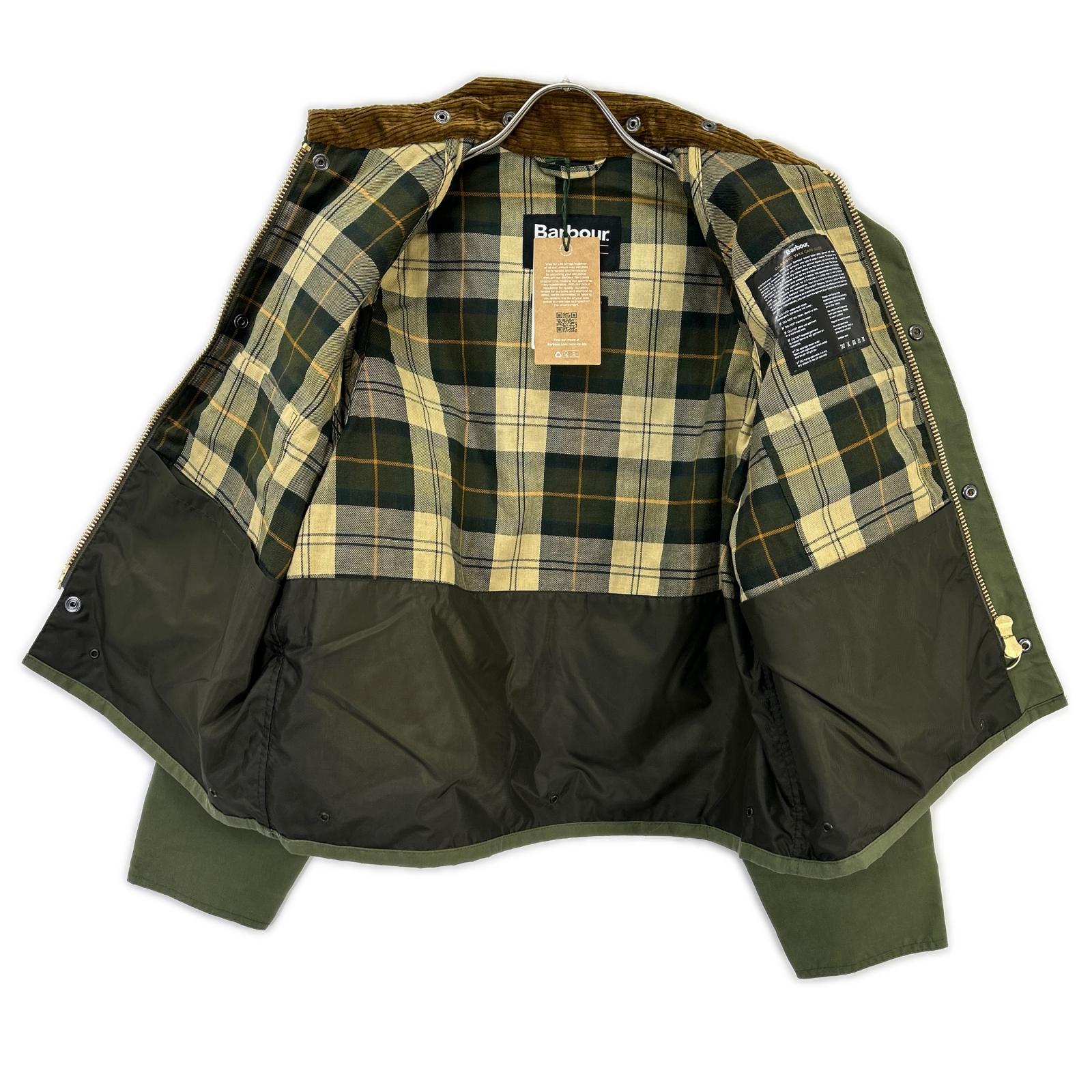 Barbour バブアー MWX1212GN32 Spey Slim Waxed Jacket ジャケット