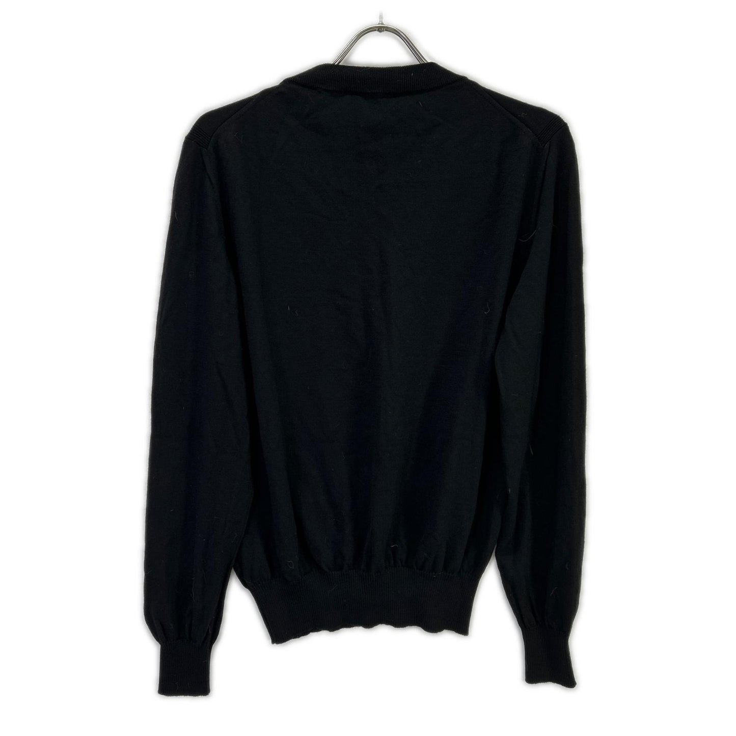 LOUIS VUITTON ルイヴィトン 19AW ブラック RM192M HHN14W パッチ デザイン ハイゲージニット トップス