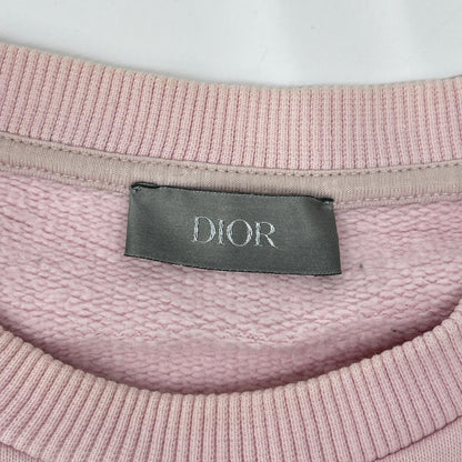 DIOR ディオール ピンク 923J620W1242 ×カウズ ロゴ スウェット トップス