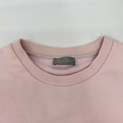 DIOR ディオール ピンク 923J620W1242 ×カウズ ロゴ スウェット トップス